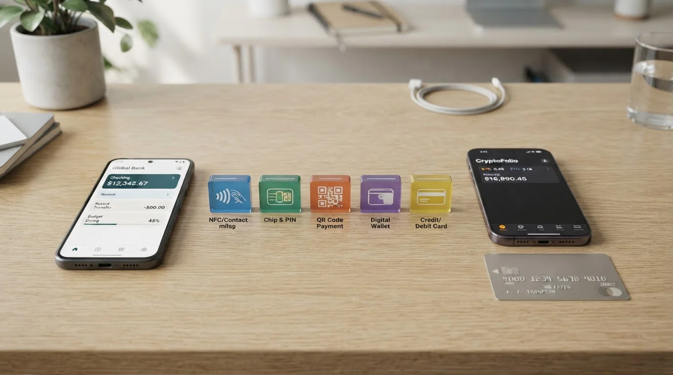 Payment method diversity Trustly crypto e-wallets cards comparison