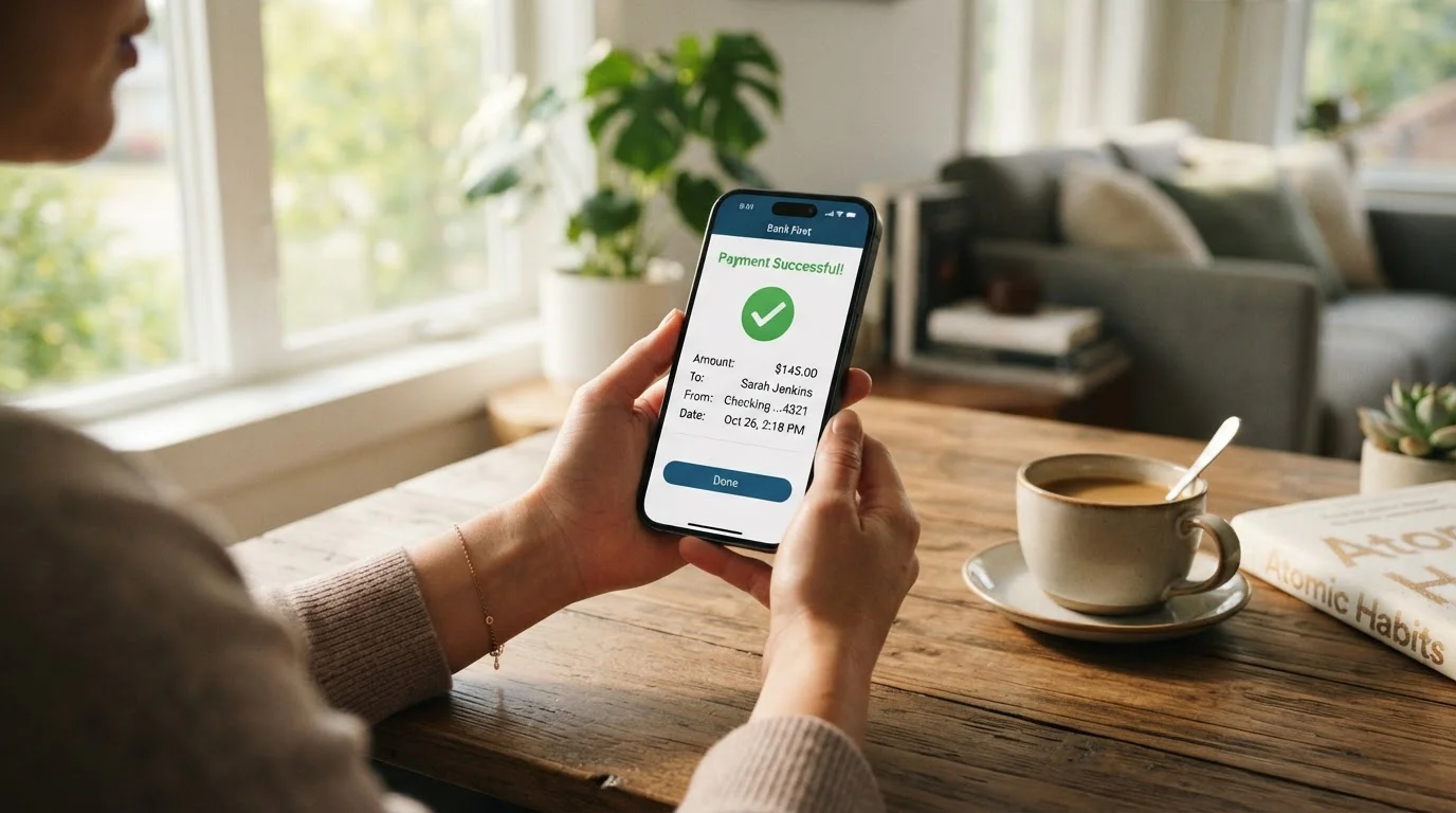 Mobile payment and casino deposit on smartphone