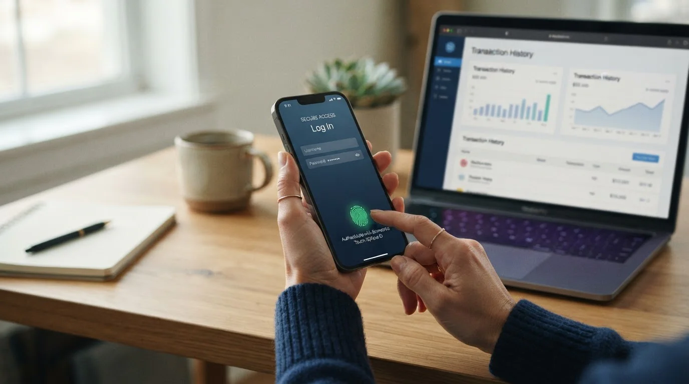 Trustly Pay N Play bank verification process with secure login interface